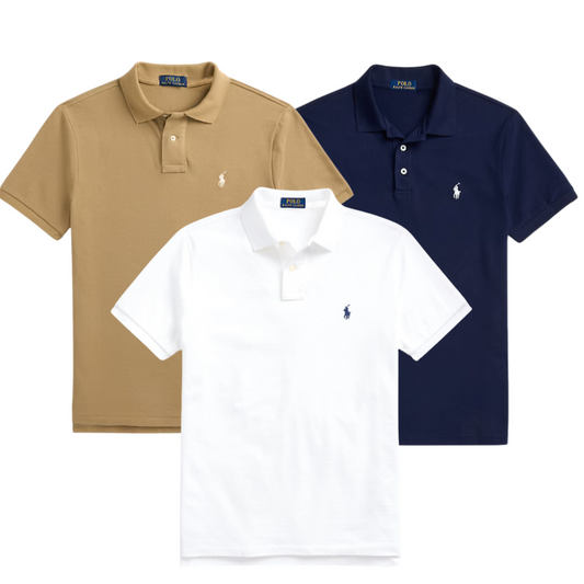 BUY 1, GET 3 – The Iconic Mesh Polo Shirt